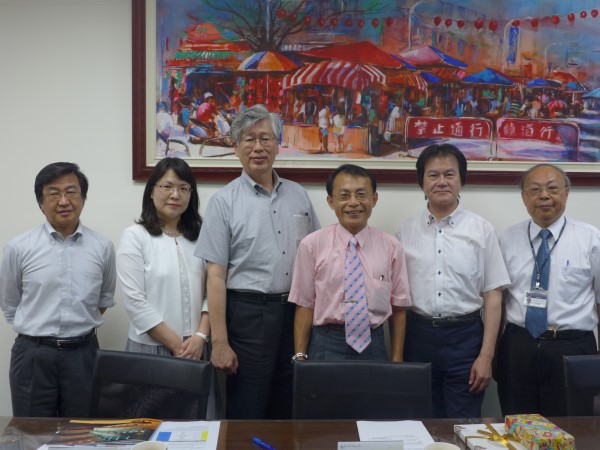 日本東京音樂大學(Tokyo College of Music)野本正平副校長等師長於6月4日來訪